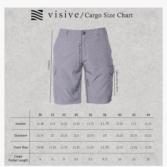 Two Men’s Visive Summer Shorts - Picture 5 of 5